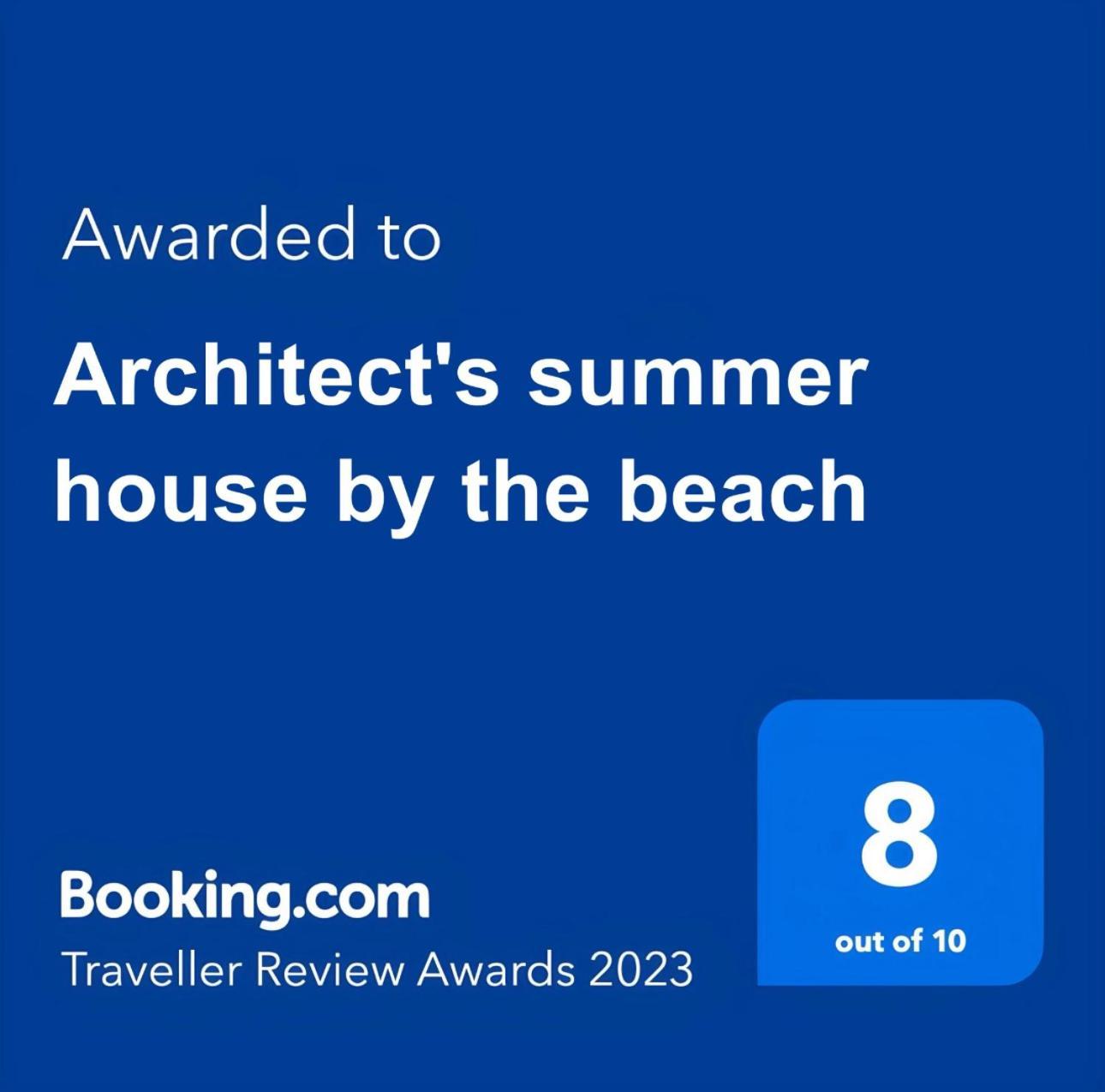 Architect'S Summer House By The Beach Pórto Ráfti Exteriör bild